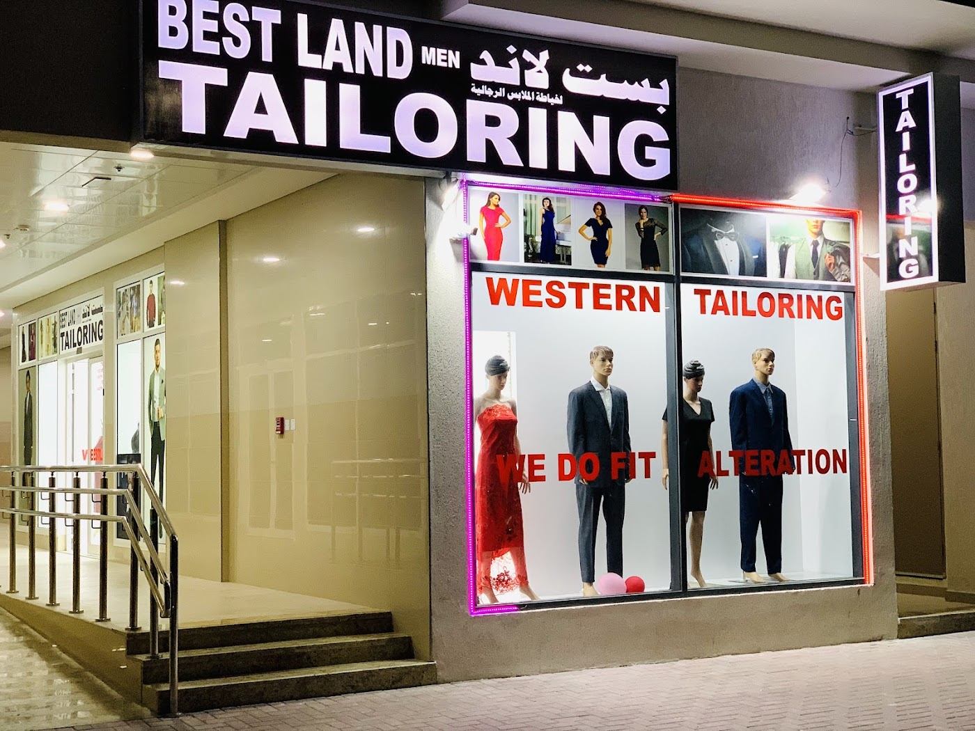 Best Land Tailoring shopfront